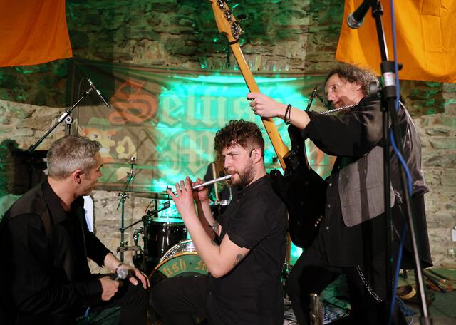 Die Irish Folk Band „Selfish Murphy”.
