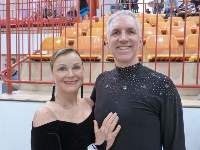 Silvia und Wolfgang Hödl aus Niklasdorf nahmen am Tanz-Event teil und zeigten die BesucherInnen ihr Können!