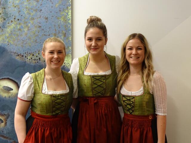 Helga Schauer, Angelina Teufel und Marlene Hinterleitner | Foto: Simon Glösl