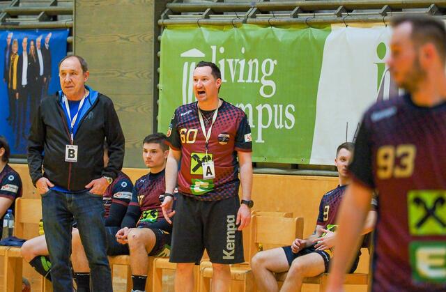 Leobener Trainerduo: Fritz Zenk (li.) und Stephan Hödl.  | Foto: Sportunion Leoben