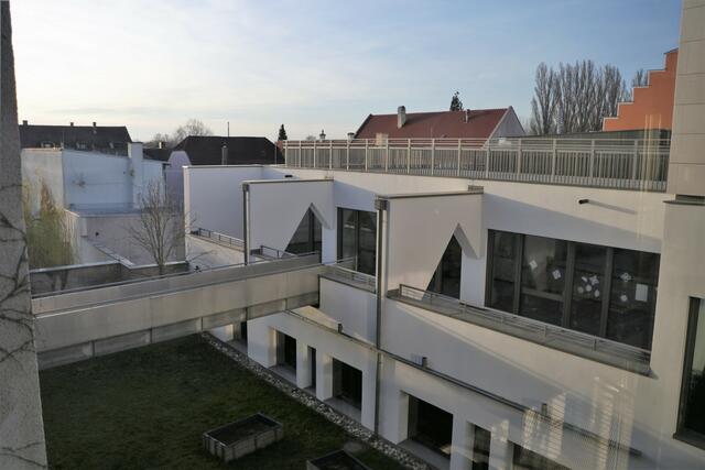Verbindung Alt-und Neubau. | Foto: Christian Nowotny