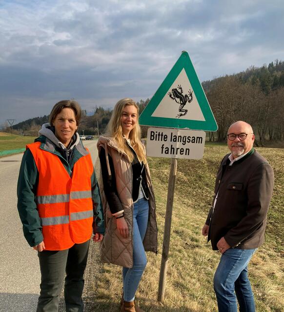  Mag Karina Smole-Wiener, Isabella Novak, Gerald Grebenjak (von links)