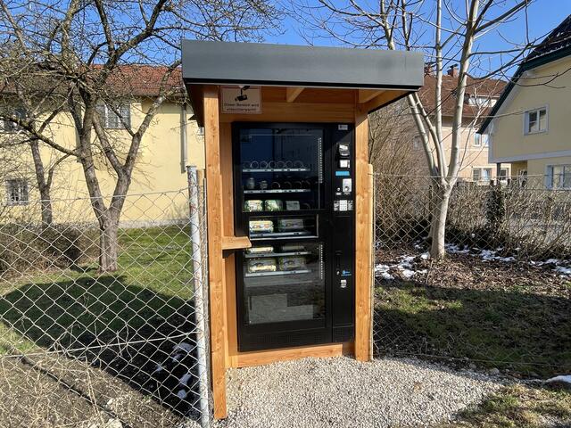 Ein Selbstbedienungs-Automat in Oberndorf.