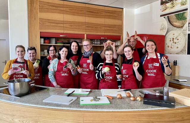 Teambuilding beim "smarten" Kochkurs