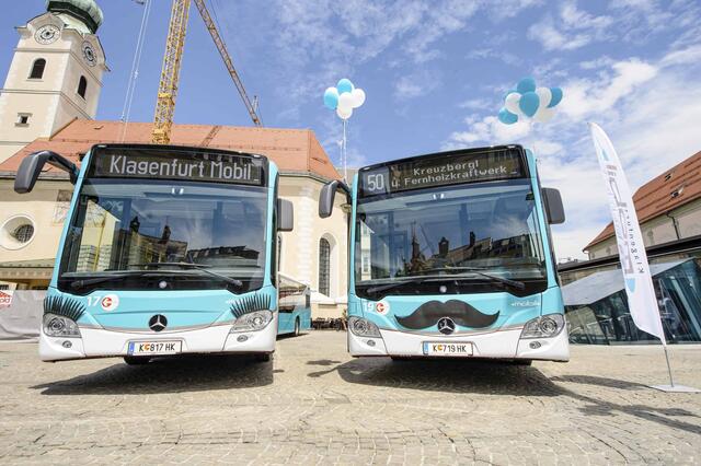 Die Busse der Klagenfurter Stadtwerke fahren aufgrund von Bauarbeiten im Stadtteil Feschnig eine Umleitung. | Foto: Stadtwerke Klagenfurt