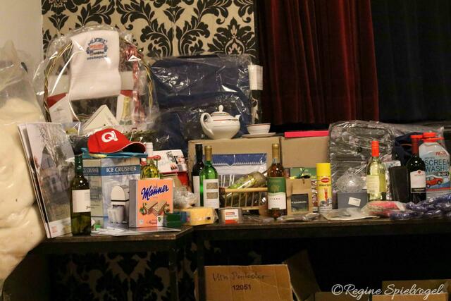 Zum Abschluss gab es zugunsten des Union KSV Pressbaum eine Tombola.