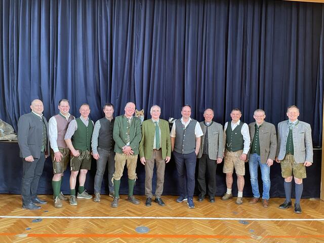 Jagdverein, Bauernbund und Gemeindevorstand freuten sich über die gelungene Veranstaltung | Foto: Regionalmedien Steiermark