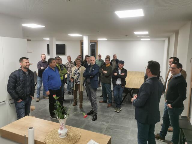 Durch das neue Gemeindeamt Seiersberg-Pirka gab es eine Führung durch Bürgermeister Werner Baumann. | Foto: GVSP 