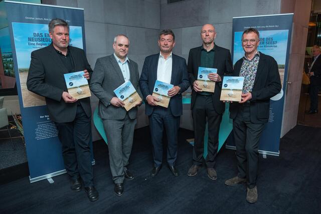 Johannes Ehrenfeldner, Mathias Grün, Stefan Ottrubay, Gunnar Landsgesell, Josef Umathum (v.l.) | Foto: Andreas Tischler