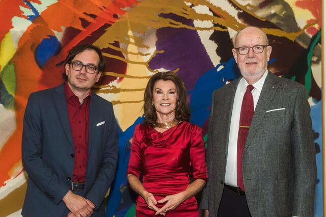 Kurator Mag. Günther Oberhollenzer, Bundeskanzlerin  a.D. Dr. Brigitte Bierlein, KR Heinz Josef Angerlehner