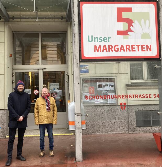 Der Klub von Thomas Kerekes und Michael Feitsch greift mit seiner Resolution ein Vorhaben auf, für das sich bereits einige Bezirksvertreter Margaretens starkgemacht haben und das im Bezirk lange diskutiert wird. | Foto: Wirfürmargareten