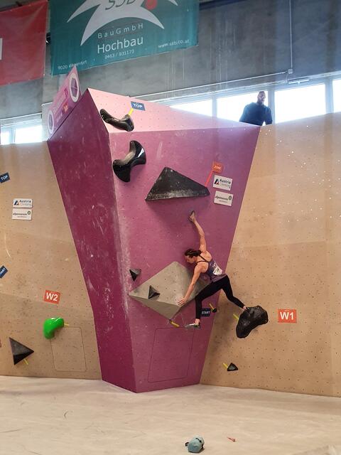 In Klagenfurt kürte sich Maya Klaunzer zur Vize-Staatsmeisterin in der U20 Wertung. | Foto: David Einhauer 