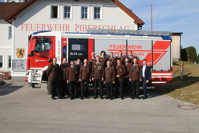 Das erweiterte Kommando inkl. Stellvertreter
