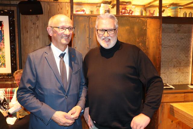 LH Anton Mattle mit Chief Inspector Jürgen Schmücking. | Foto: Othmar Kolp