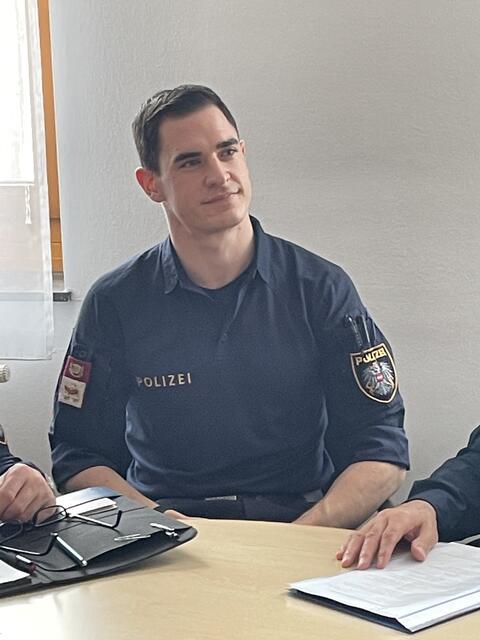 Polizeibeamter Matthias Scharinger | Foto: Alexandra Goll