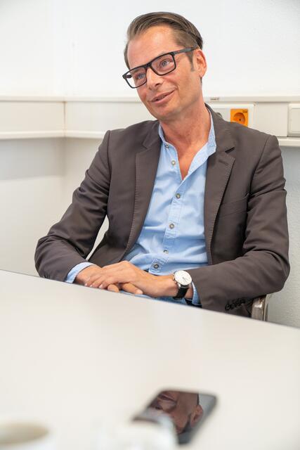 Matthäus Bachernegg: "Ob ich Bürgermeister von Kapfenberg werden will? Auf diese Frage muss ich drei bis vier Mal in der Woche antworten." | Foto: Ekatarina Paller