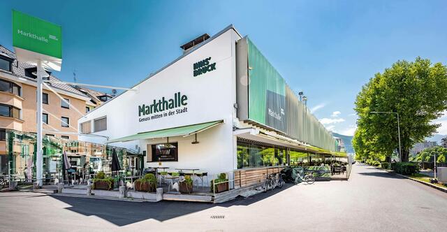 Die Markthalle in Innsbruck als Vorbild für eine Markthalle Dornbirn? | Foto: Markthalle Innsbruck