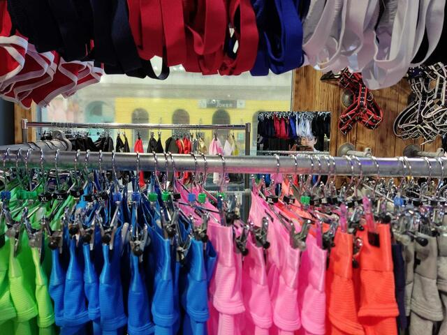 Unterwäsche in allen Farben und Formen. | Foto: Patricia Kornfeld