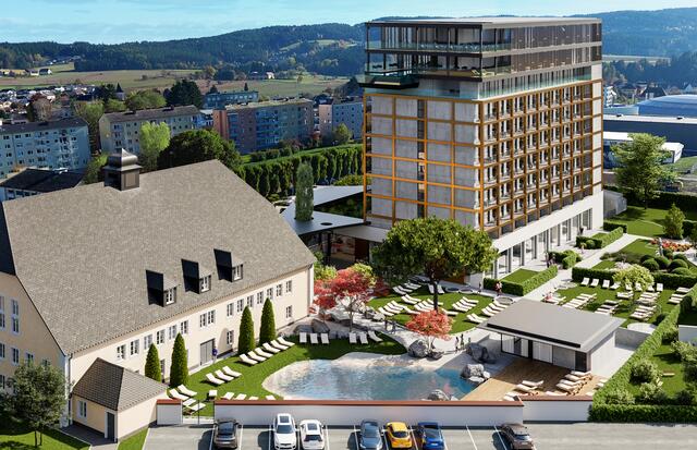 Ein Blick in die Zukunft: Am 15. September wird das Hotel Freigold eröffnet. | Foto: Hotel Freigold