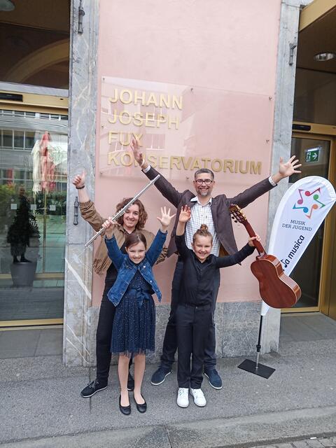 Das siegreiche Duo "Ritmico" mit Kathrin Ully und Marian Kolarik | Foto: Musikschule