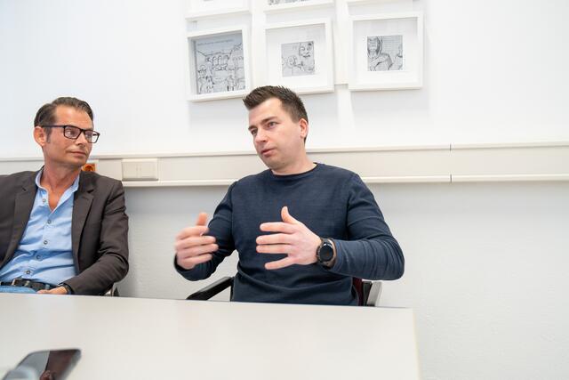 Günther Leitenbauer ist seit 1. Februar alleiniger Geschäftsführer der ehemaligen Druckerei Bachernegg – jetzt Druckwerk6. | Foto: Ekatarina Paller