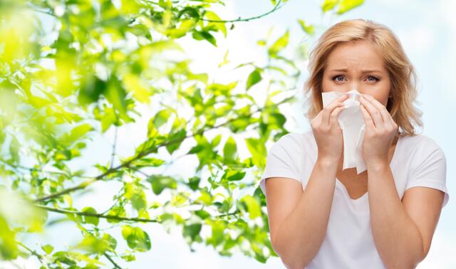 Die Pollensaison hat längst begonnen. | Foto: Shutterstock_Syda Productions