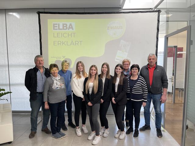 ELBA leicht erklärt, hieß es an der Raiffeisenbank Mureck.  | Foto: RB Mureck 