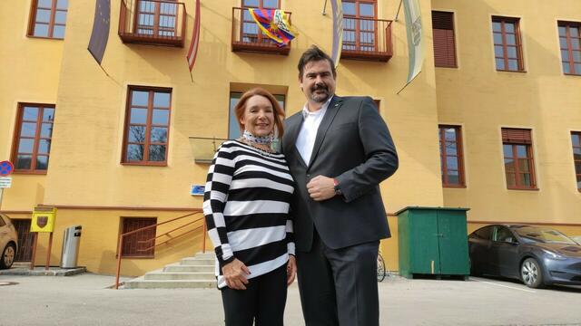 Margit Pannosch-Pollitzer und Stefan Steinbichler | Foto: Stadtgemeinde Purkersdorf