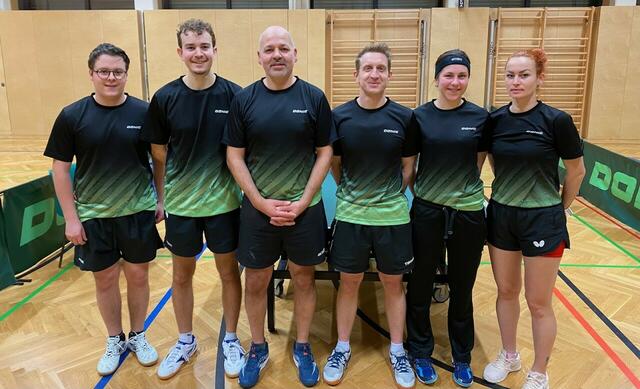 Der VST Völkermarkt Sektion Tischtennis mischt in der Landesliga sehr gut mit. Auch die jüngsten Spieler sind bereits in der dritten Klasse am Start. | Foto: Privat