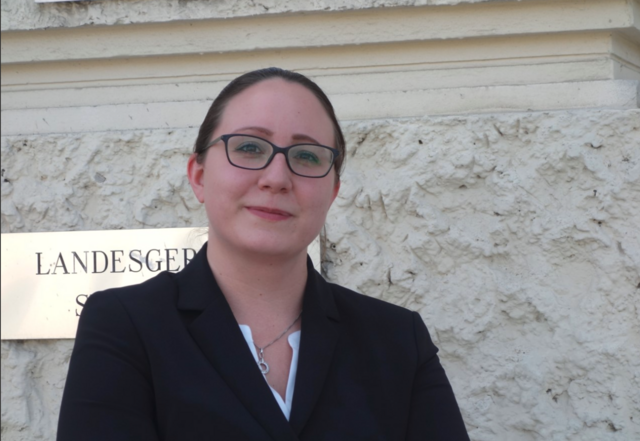 Verteidigerin Janine Eichhorn | Foto: Ilse Probst