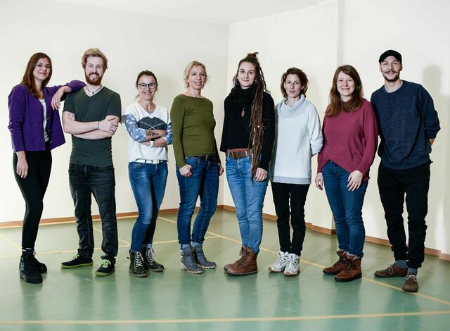 Das Team der Freizeitassistenz &amp; Familienentlastung mit Koordinatorin Kornelia Mattersberger (4.v.l.) | Foto: Lebenshilfe