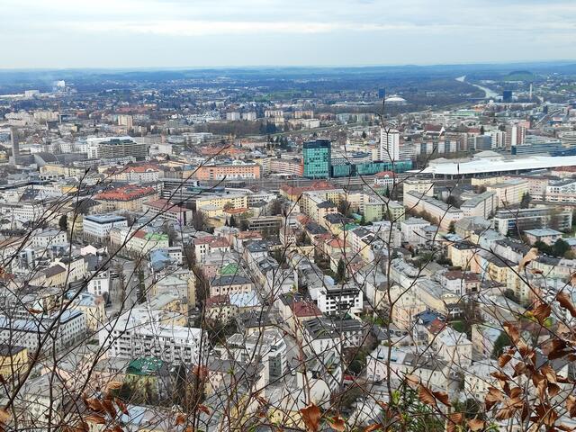 immer wieder runterschauen... | Foto: I.Wozonig