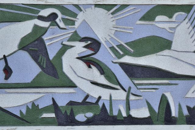 1969: Mit Tiermotiven der Natur auf der Spur (Detail). | Foto: Hans-Peter Kriener