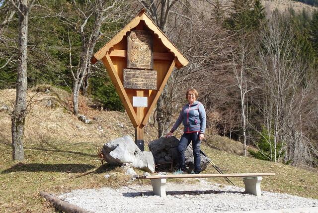 Beim schönen Kreuz "Am Gscheid"