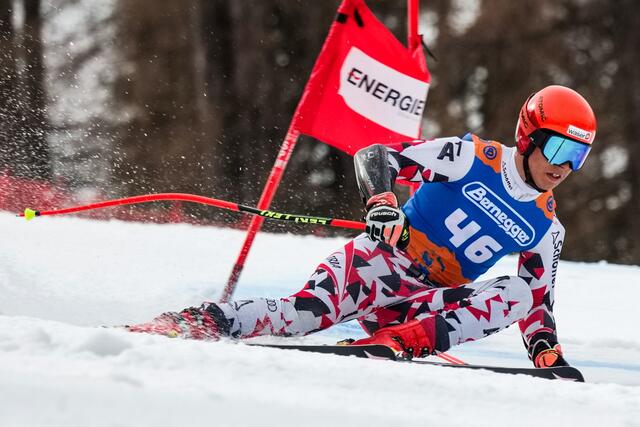 Tobias Antensteiner aus Spital/Pyhrn ging mit Startnummer 46 ins Rennen | Foto: geh – Gerhard Hütmeyer
