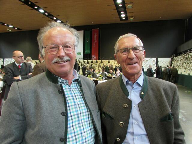 Zweit-Drittel-Gericht Gewalthaber Alfons Falch und Helmut Schranz. 
