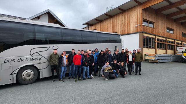 Mitarbeiterausflug | Foto: Holzbau Strobl