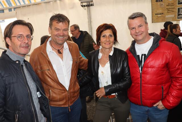 Klaus Schager, Christian Kuster, Anni Kuster und Hannes Piuk | Foto: Christopher Polesnig
