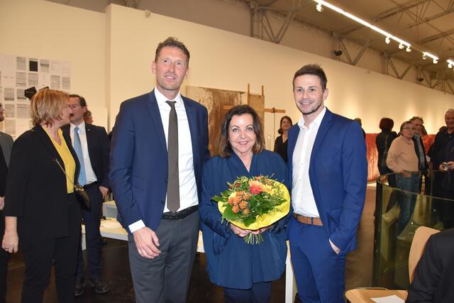 Michael Karrer, Rita Nitsch und Christoph Mayer