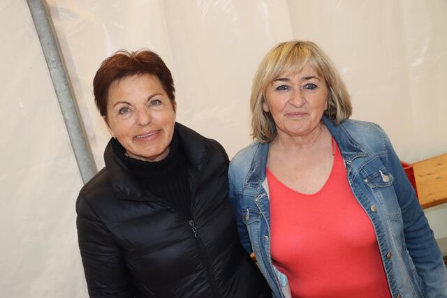 Christine Pobaschnig und Gertrud Prutej | Foto: Christopher Polesnig