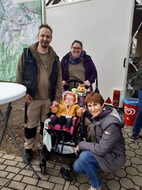 Auch Lucy besuchte den Bazar mit ihrer Familie. | Foto: Sabine Schefberger