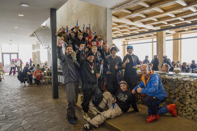Die Sieger beim erfolgreichen dritten Oberlandstopp in Ischgl. | Foto: Christopher Erhart