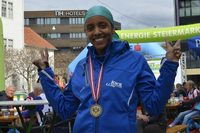 Leyla Reshed holte in Graz Bronze – mit der Strecke konnte sie sich trotzdem nicht anfreunden. | Foto: friba