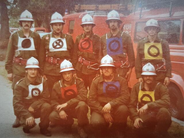 FF Warth 1978 – die damalige Wettkampfgruppe der FF Warth. | Foto: Josef Kerschbaumer