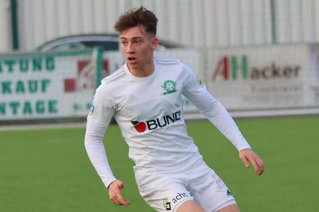 Die 19-jährige Stürmerhoffnung Gabriel Tuscher von Straden. | Foto: schmidbauer