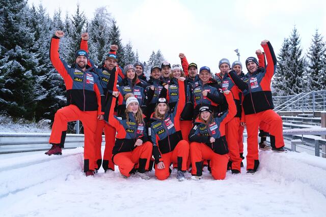 Nach einer erfolgreichen Wintersaison beginnt nach Östern für die Österreichischen Top-Rodler wieder das Training. (Im Bild: Das Österreichische Nationalteam) | Foto: ÖRV