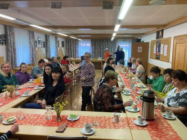 Der Kaffeenachmittag der SPÖ-Frauen in Kammern lockte zahlreiche Besucherinnen und einige wenige Besucher.  | Foto: SPÖ Kammern
