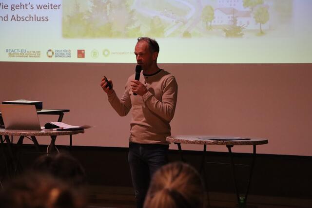 Rainer Krismer, Partizipation Tirol, über den Ablauf und die Funktion eines Klimarats bzw. einer -rätin. | Foto: Elisabeth Neuner