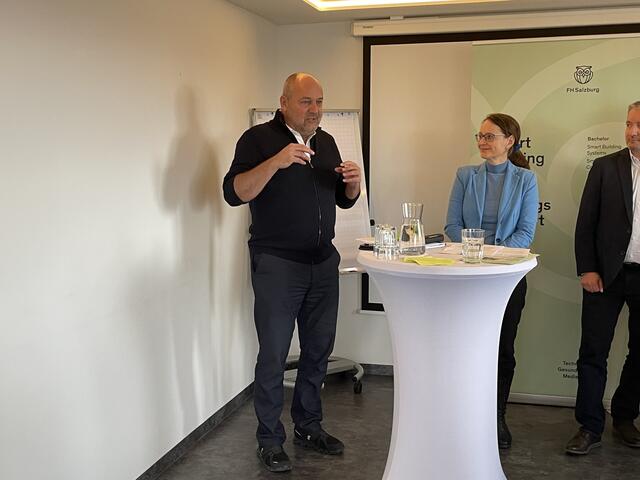 Wolfgang Arming, Leiter des SOS-Kinderdorf Salzburg betonte, dass man beim Kinderdorf immer bestrebt sei, den Klimaschutz voranzutreiben.  | Foto: Philip Steiner