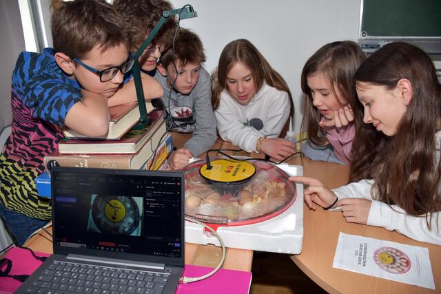  Unter ständiger Beobachtung via Live-Stream wurden Küken in der Mittelschule Pabneukirchen ausgebrütet. | Foto: Zinterhof